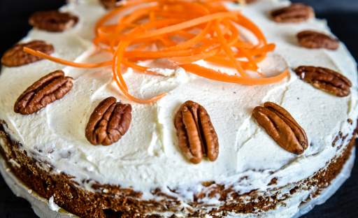 Mrkvový dort alias carrot cake