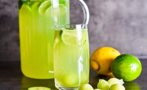 Okurková limonáda s citrusy