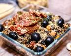Quinoa s veganským parmazánem