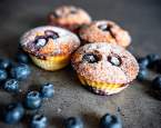 Kefírové muffiny s borůvkami