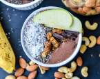 Banánové smoothie bowl