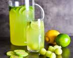 Okurková limonáda s citrusy